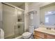 Bathroom with shower, toilet, and vanity at 2315 W Union Hills Dr # 112, Phoenix, AZ 85027