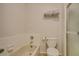 Clean bathroom with shower, tub and toilet at 2315 W Union Hills Dr # 112, Phoenix, AZ 85027