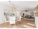 Dining area with a view of living room at 2613 E Bart St, Gilbert, AZ 85295