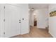 White door entryway with wood-look floors at 2613 E Bart St, Gilbert, AZ 85295