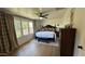 Spacious bedroom with hardwood floors and plenty of natural light at 2649 N Granite Reef Rd, Scottsdale, AZ 85257