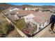 Aerial view of house and surrounding desert landscape at 26538 N 132Nd Ln, Peoria, AZ 85383