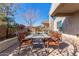 Relaxing patio with seating area, perfect for outdoor dining at 26538 N 132Nd Ln, Peoria, AZ 85383