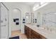 Double vanity bathroom with large shower at 2889 E Tremaine Ave, Gilbert, AZ 85234