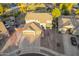 Two-story house with a three-car garage and neighborhood view at 2921 S Martingale Rd, Gilbert, AZ 85295