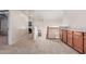 Upstairs hallway with built-in cabinets and carpet flooring at 2921 S Martingale Rd, Gilbert, AZ 85295