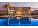 Expansive pool and patio, perfect for summer nights at 2921 S Martingale Rd, Gilbert, AZ 85295