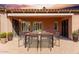 Patio with table and chairs, perfect for outdoor dining at 3817 E Cielo Grande Ave, Phoenix, AZ 85050