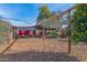 Chicken run with shade netting and wood-chip flooring at 3848 W Morrow Dr, Glendale, AZ 85308