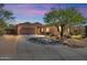 Beautiful home exterior with driveway and basketball court at 4113 E Burnside Trl, Cave Creek, AZ 85331