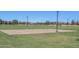 Sand volleyball court in grassy area at 6830 S Crystal Way, Chandler, AZ 85249