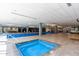 Indoor pool and hot tub with ample seating at 7167 E Rancho Vista Dr # 4011, Scottsdale, AZ 85251