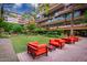 Relaxing putting green with comfortable seating, perfect for outdoor recreation at 7167 E Rancho Vista Dr # 4011, Scottsdale, AZ 85251