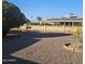 Spacious backyard with gravel and rock landscaping at 10216 W Ironwood Dr, Sun City, AZ 85351