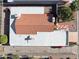 Overhead view of the home and roofline at 10846 E Navajo Dr, Sun Lakes, AZ 85248