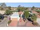 Aerial view of the house and surrounding area at 10846 E Navajo Dr, Sun Lakes, AZ 85248