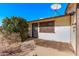 Front entrance of a ranch style home with a satellite dish at 11530 E Marguerite Ave, Mesa, AZ 85208