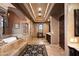 Spa-like Primary bathroom with soaking tub and walk-in shower at 16117 E Shooting Star Trl, Fountain Hills, AZ 85268