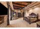 Spacious Primary bedroom with fireplace and sitting area at 16117 E Shooting Star Trl, Fountain Hills, AZ 85268