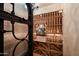 Custom wine cellar with ample storage for your collection at 16117 E Shooting Star Trl, Fountain Hills, AZ 85268