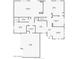 Floor plan showcasing a living room, kitchen, and bedrooms at 2874 E Westchester Dr, Chandler, AZ 85249