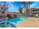 Community pool and spa with waterfall feature at 2929 W Yorkshire Dr # 2091, Phoenix, AZ 85027