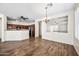 Open kitchen with granite countertops and wood cabinets at 319 S 227Th Ct, Buckeye, AZ 85326