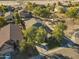 Aerial view of house and surrounding neighborhood at 4275 E Amarillo Dr, San Tan Valley, AZ 85140