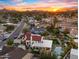 Luxury home with pool and expansive backyard, mountain views at sunset at 5012 E Blanche Dr, Scottsdale, AZ 85254