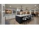 Spacious kitchen with island, stainless steel appliances, and white cabinetry at 5012 E Blanche Dr, Scottsdale, AZ 85254