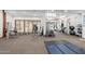 Fitness center with strength training equipment and mats at 6334 E Viewmont Dr # 5, Mesa, AZ 85215