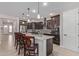 Modern kitchen with granite countertops and island at 1176 E Ridgerock St, Casa Grande, AZ 85122