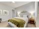 Tranquil bedroom with wood accents and large windows at 14245 N Territory Trl, Fountain Hills, AZ 85268