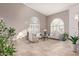 Inviting living room with high ceilings, lots of natural light, and comfortable seating at 15237 S 19Th Way, Phoenix, AZ 85048