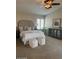 Serene main bedroom showcasing a plush bed, accent furniture, and neutral tones at 15237 S 19Th Way, Phoenix, AZ 85048