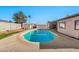 Inviting backyard oasis with a sparkling pool at 1604 W Kerry Ln, Phoenix, AZ 85027