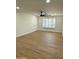 Living room with hardwood floors and ceiling fan at 1936 E Cornell Dr, Tempe, AZ 85283