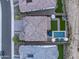 Aerial view of house and surrounding area at 22034 N 59Th Pl, Phoenix, AZ 85054