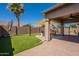 Artificial turf, covered patio, and pool at 2925 E Tonto Dr, Gilbert, AZ 85298