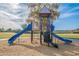 Modern playground with slides and climbing area at 29875 N Sedona Pl, San Tan Valley, AZ 85143