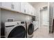 Spacious laundry room with modern appliances at 42085 W Morning Glory Way, Maricopa, AZ 85138