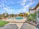 Inviting pool and spa with spacious patio area at 44622 N Sonoran Arroyo Ln, New River, AZ 85087