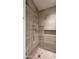 Walk-in shower with modern fixtures and tile at 5000 E Camelback Ridge Rd # 301, Scottsdale, AZ 85251