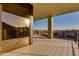 Balcony with views of the surrounding area and clear skies at 5000 N Camelback Ridge Dr # 301, Scottsdale, AZ 85251