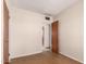 Simple bedroom with neutral walls and doors at 5331 E Virginia Ave, Phoenix, AZ 85008