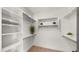 Spacious closet with ample shelving and hanging space at 6268 S Martingale Ct, Gilbert, AZ 85298