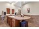 Bathroom with a large vanity and a view at 8137 N 13Th Pl, Phoenix, AZ 85020