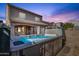 Relaxing hot tub on a brick patio at 8137 N 13Th Pl, Phoenix, AZ 85020