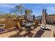 Patio with dining set and hot tub view at 8137 N 13Th Pl, Phoenix, AZ 85020