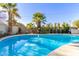 Sparkling blue kidney-shaped pool at 8435 E Catalina Dr, Scottsdale, AZ 85251